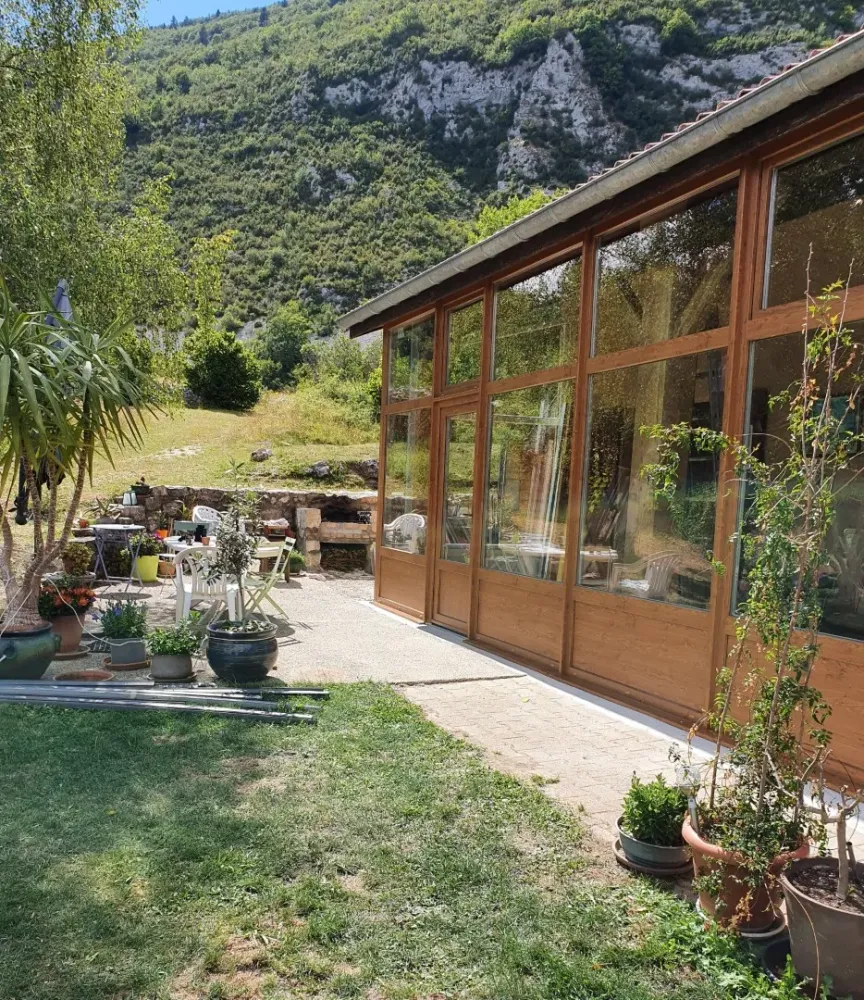 3-VERANDA PVC IMITATION BOIS